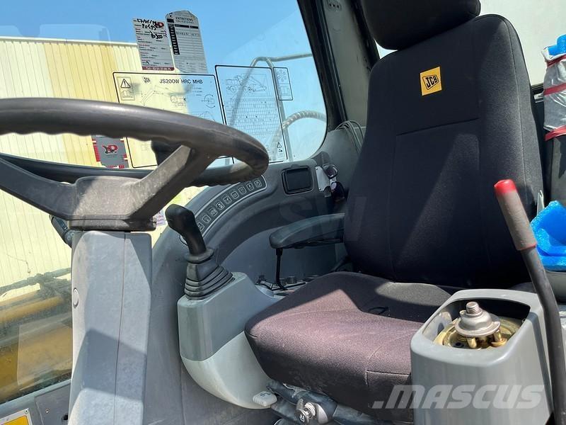 JCB JS200W Stroje pro manipulaci s odpadem