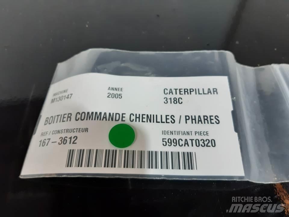 CAT 318C Kabiny a interiér