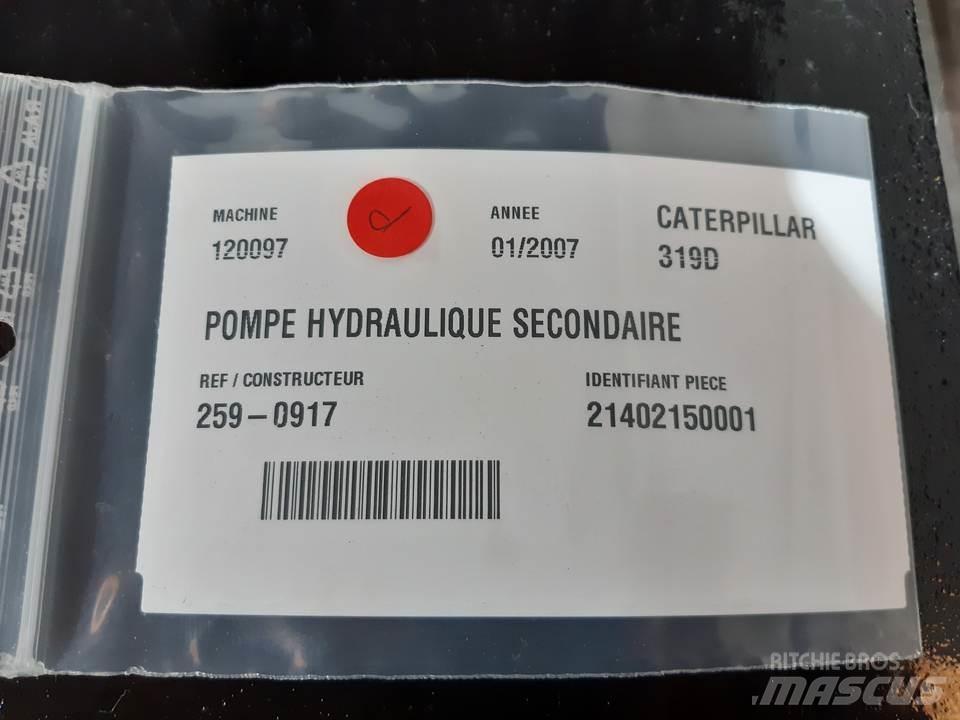 CAT 319D Hydraulika