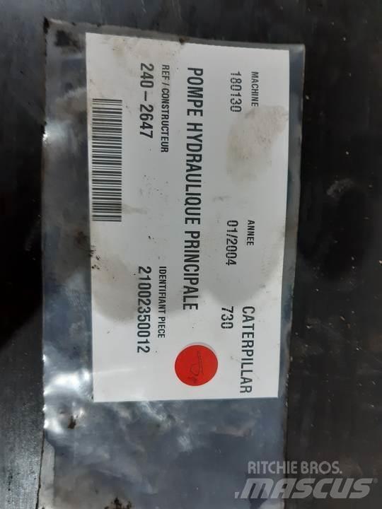 CAT 730 Hydraulika