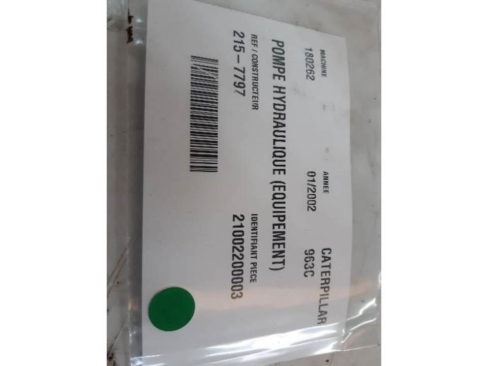 CAT 963C Hydraulika