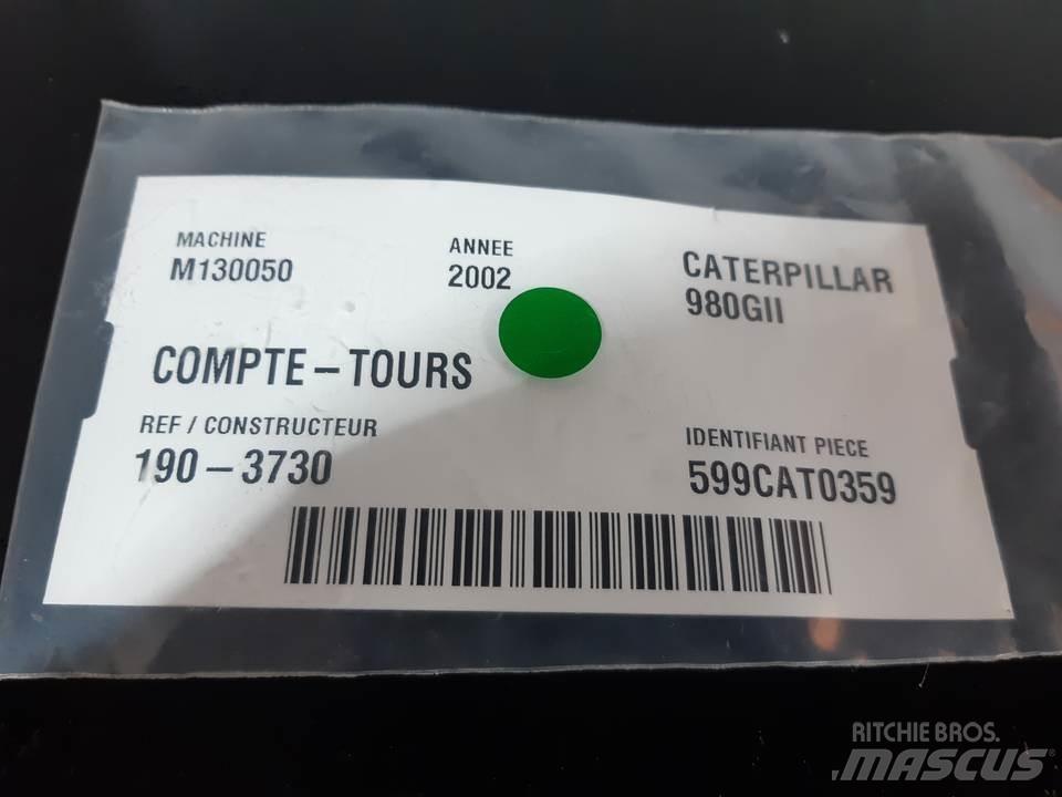 CAT 980GII Kabiny a interiér