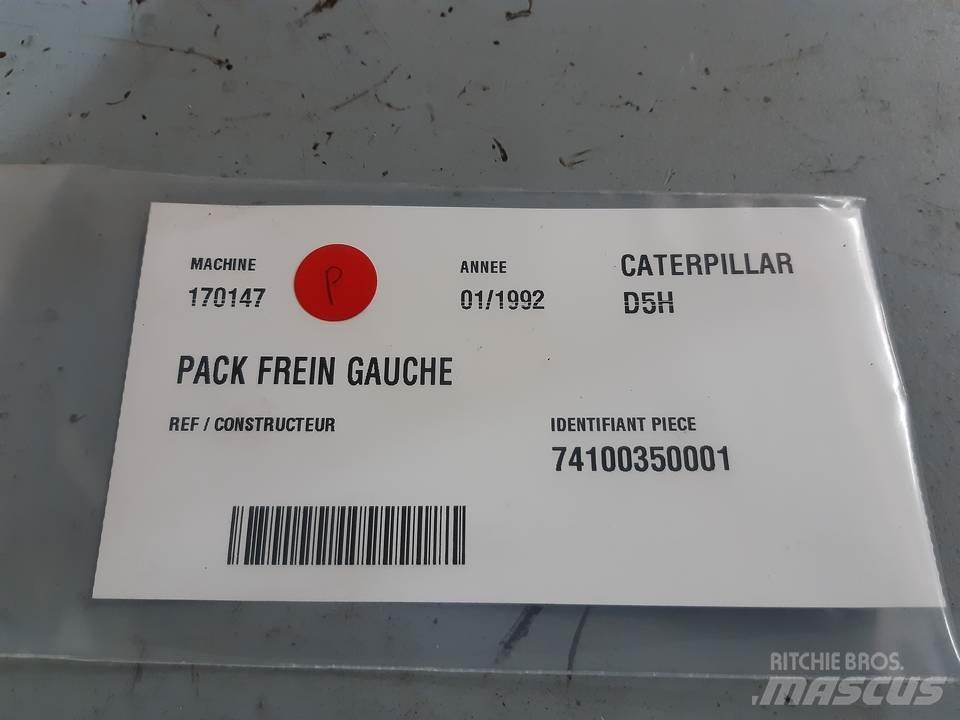 CAT D5H Pásy, řetězy a podvozek