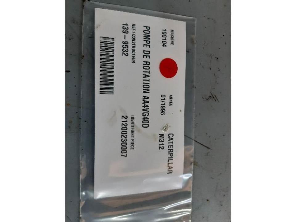 CAT M312 Hydraulika