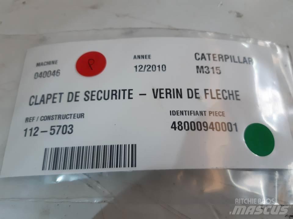 CAT M315 Hydraulika