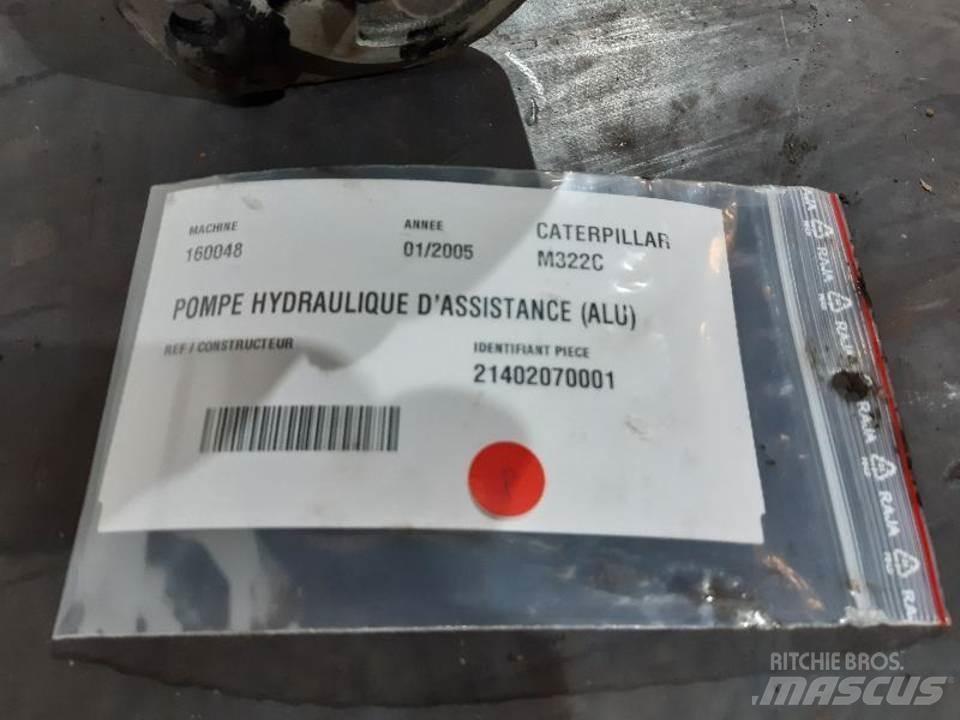CAT M322C Hydraulika
