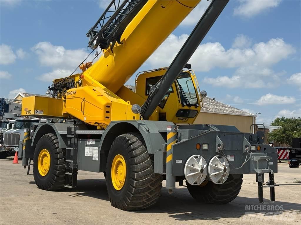 Grove GRT8100 Jeřáby pro těžký terén