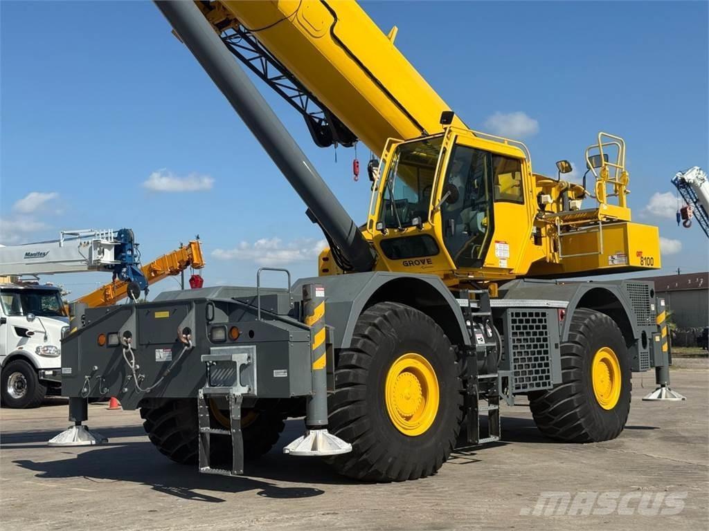Grove GRT8100 Jeřáby pro těžký terén
