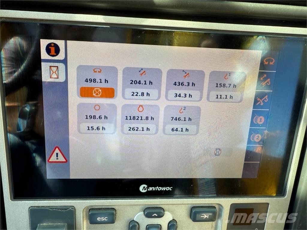 Grove GRT8100 Jeřáby pro těžký terén