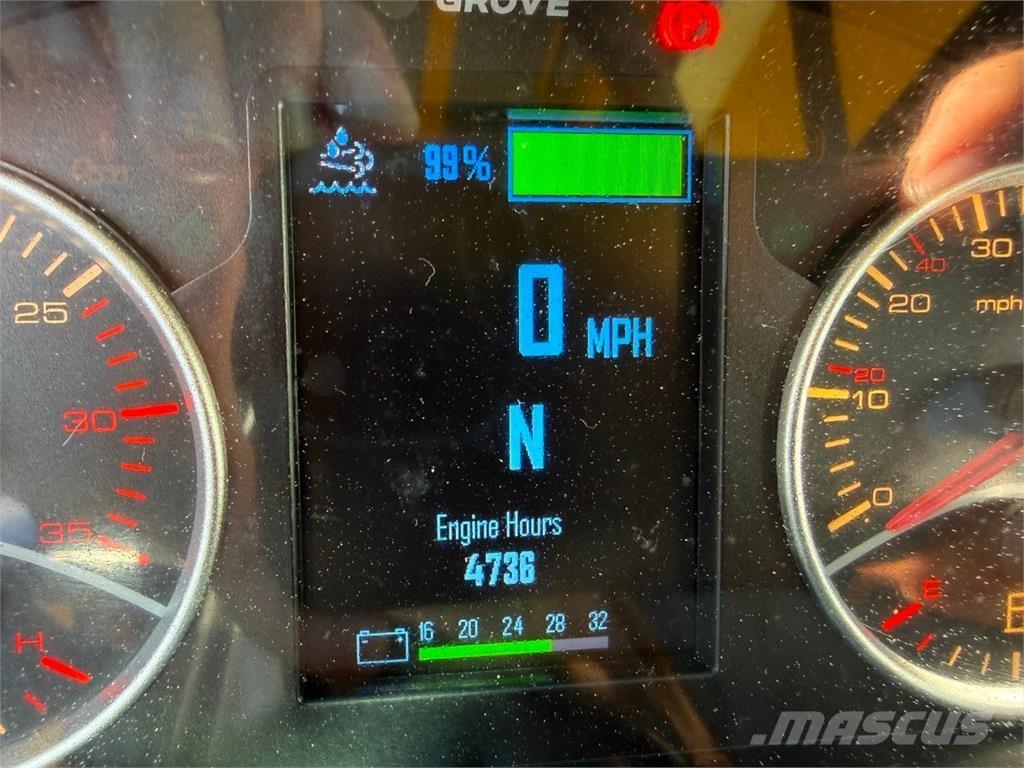 Grove TMS500-2 Univerzální terénní jeřáby