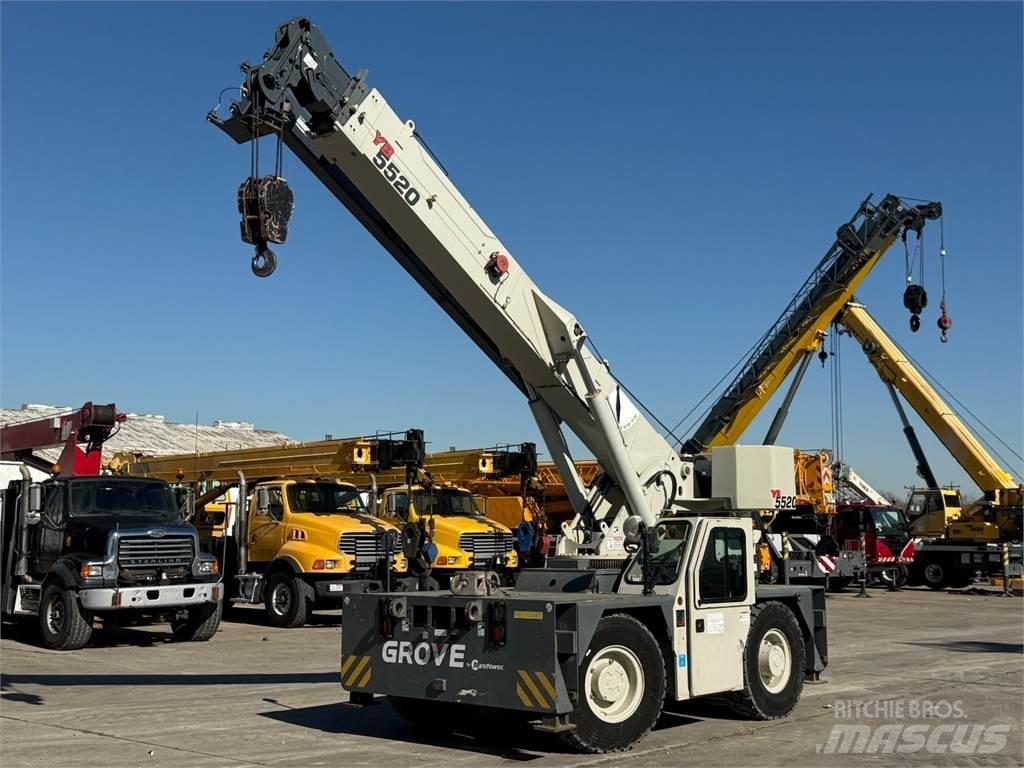 Grove YB5520 Jeřáby pro těžký terén