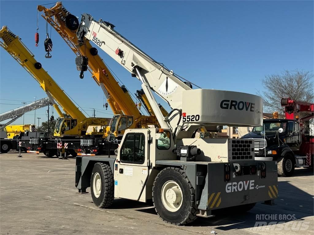 Grove YB5520 Jeřáby pro těžký terén