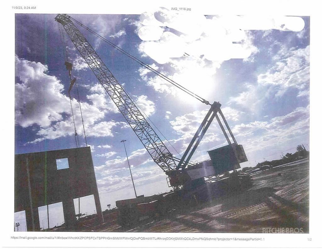 Demag CC 2200 Pásové jeřáby