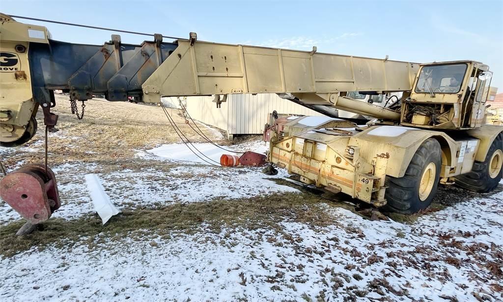 Grove RT65S Jeřáby pro těžký terén