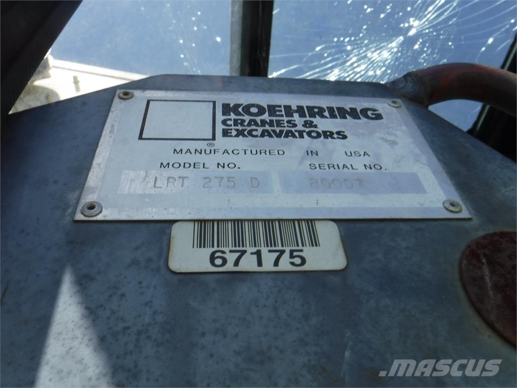 Lorain LRT 275D Jeřáby pro těžký terén