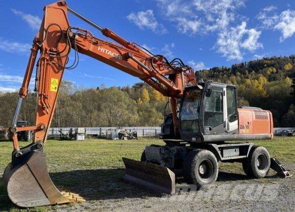 Hitachi ZX 210W-3 Kolová rýpadla