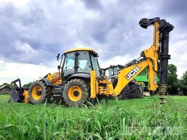 JCB 4CX +Piling Master Rýpadlo-nakladače