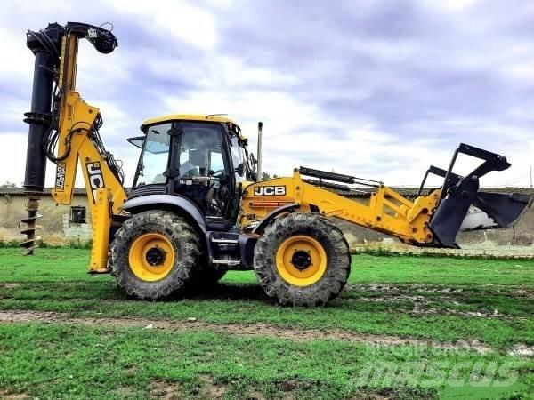 JCB 4CX +Piling Master Rýpadlo-nakladače
