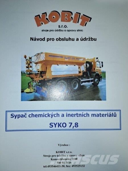  Kobit SYKO 8H Sypače písku a soli