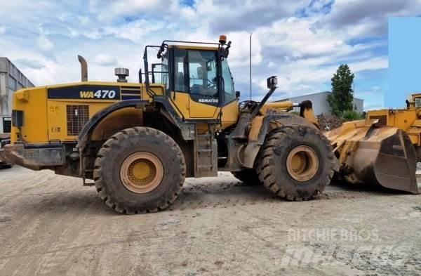 Komatsu 470 Kolové nakladače