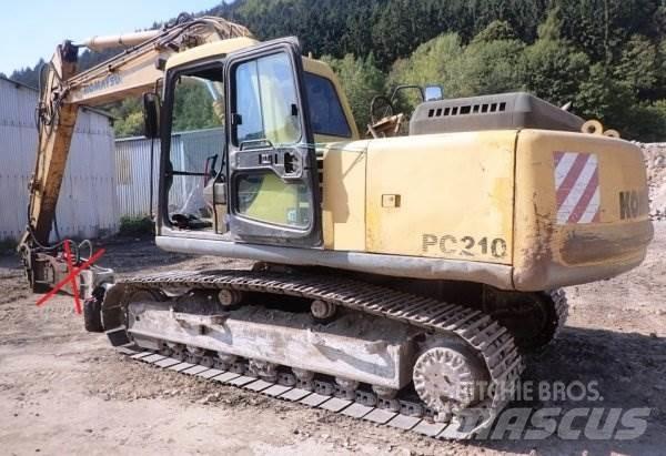 Komatsu PC 210-6K Pásová rýpadla
