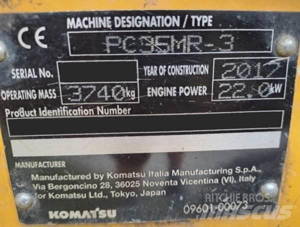Komatsu PC 35 MR-3 Mini rýpadla < 7t