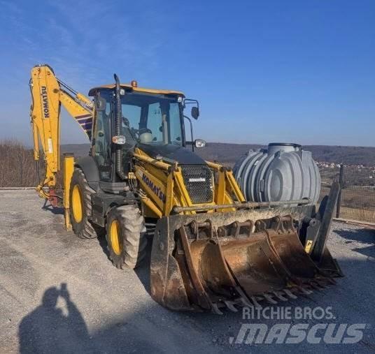 Komatsu WB 97R-8 Rýpadlo-nakladače