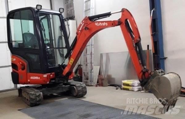 Kubota KX 019-4 Mini rýpadla < 7t