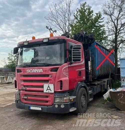 Scania R480 +MEC Autojeřáby, hydraulické ruky
