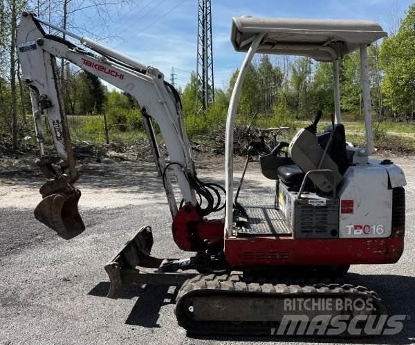 Takeuchi TB 016 Mini rýpadla < 7t