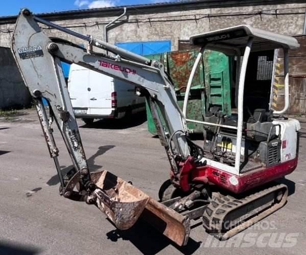Takeuchi TB 016 Mini rýpadla < 7t