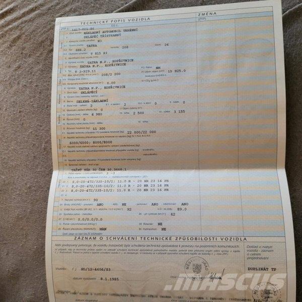 Tatra 815 Sklápěče