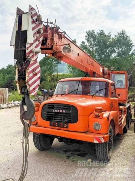 Tatra AD16 Autojeřáby, hydraulické ruky