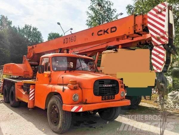 Tatra AD16 Autojeřáby, hydraulické ruky