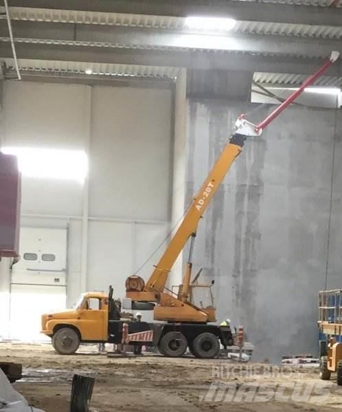 Tatra T148 +ČKD AD 20T Autojeřáby, hydraulické ruky