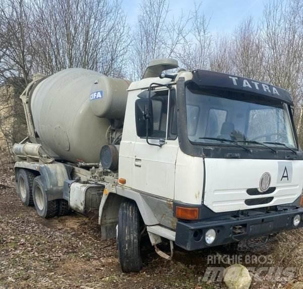 Tatra T815 +CIFA -SL 7 Domíchávače betonu