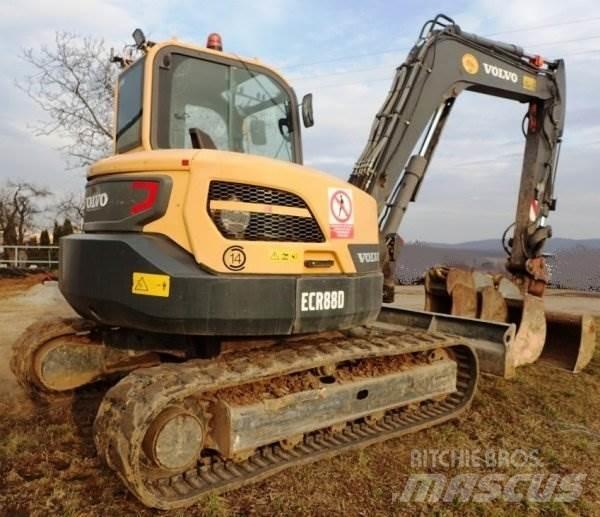 Volvo ECR 88 D Pásová rýpadla