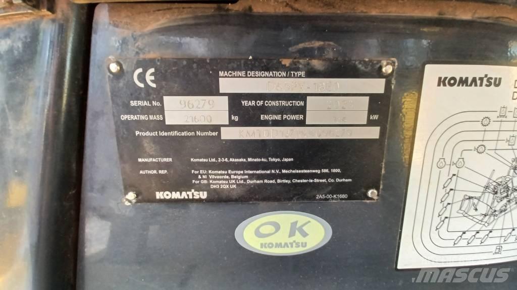 Komatsu D65PX-18 Pásové dozery