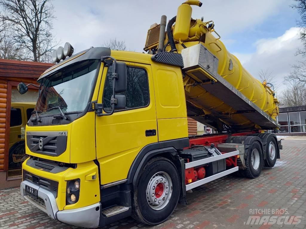 Volvo FMX 450, VACUUM Kombinované/Čerpací cisterny