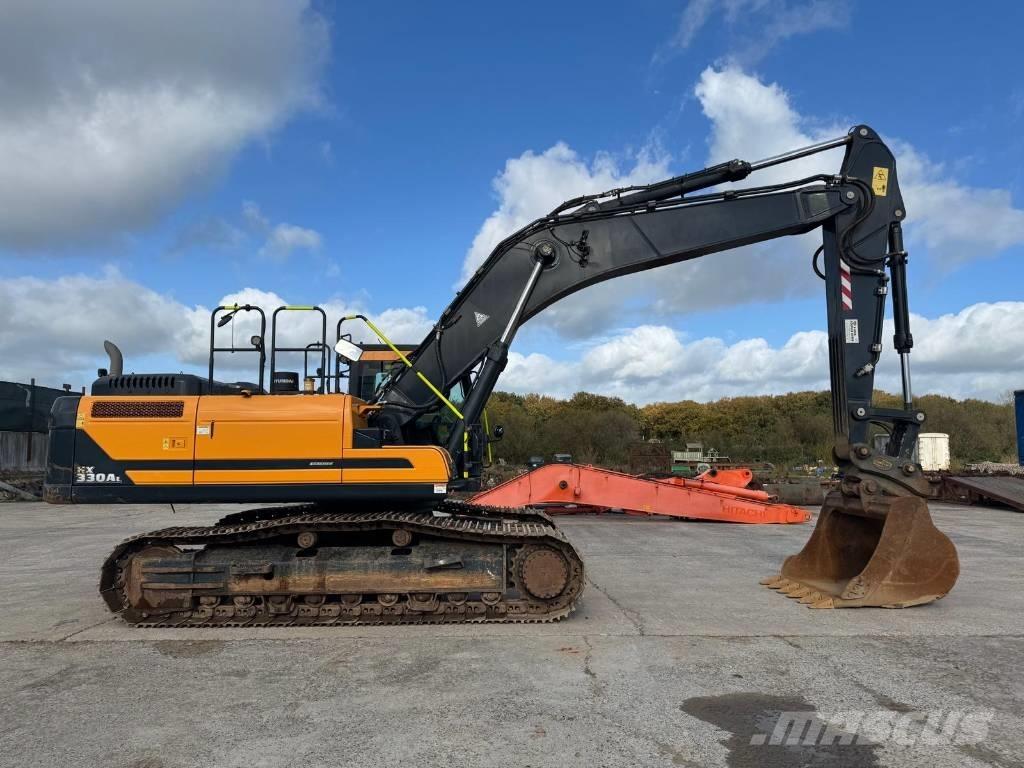 Hyundai HX 330 AL Pásová rýpadla