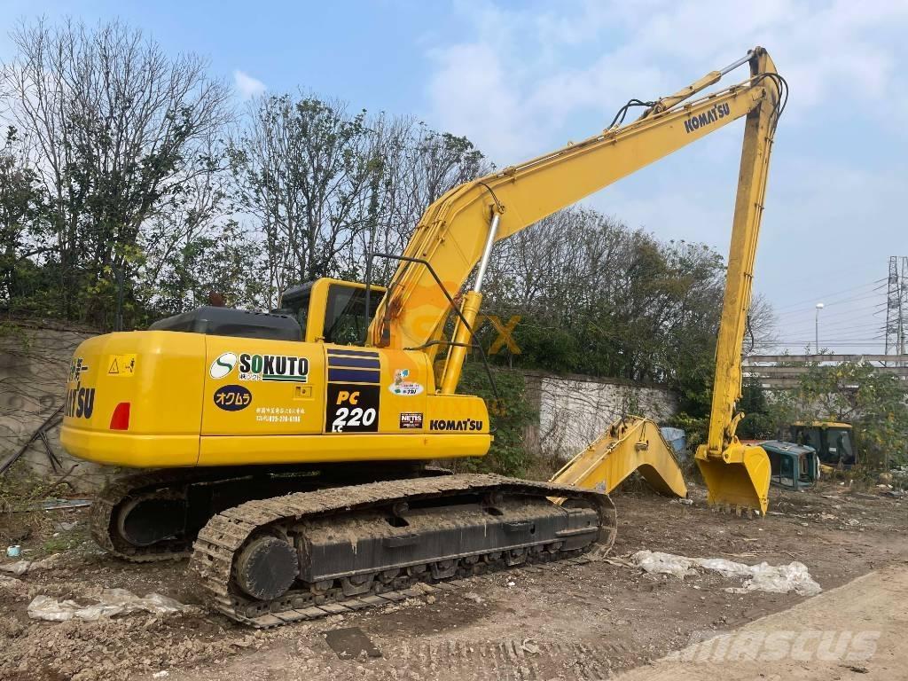 Komatsu PC 220-8L Pásová rýpadla