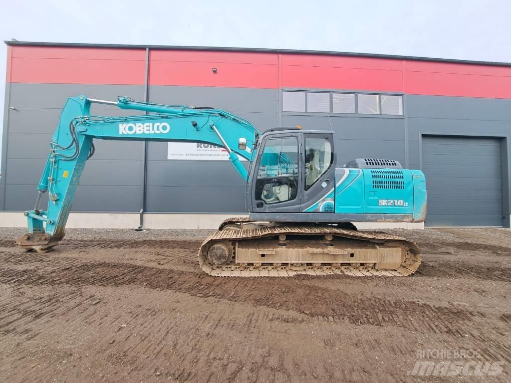 Kobelco SK 210-10 Pásová rýpadla