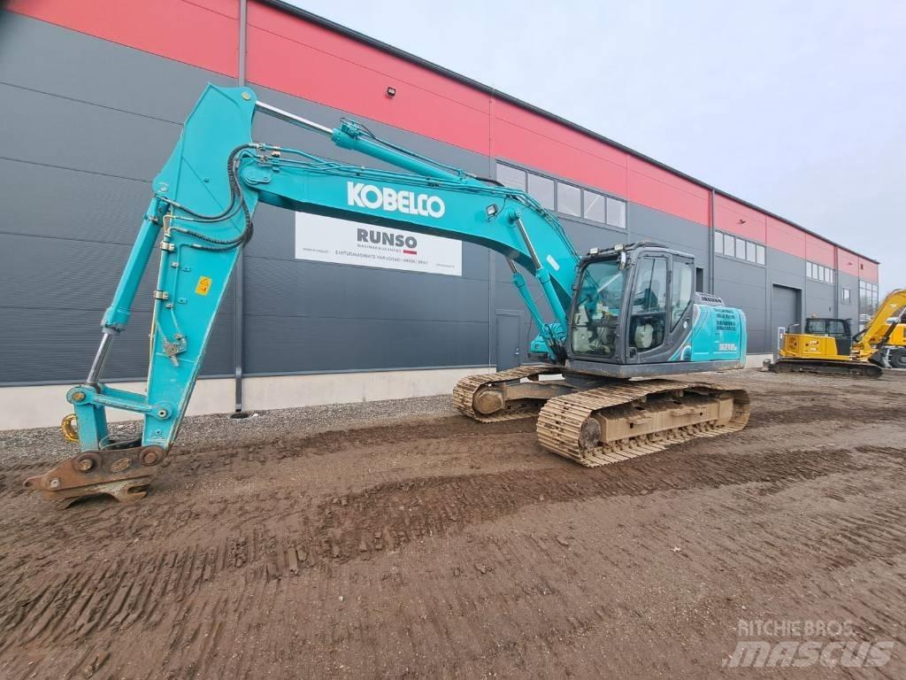 Kobelco SK 210-10 Pásová rýpadla