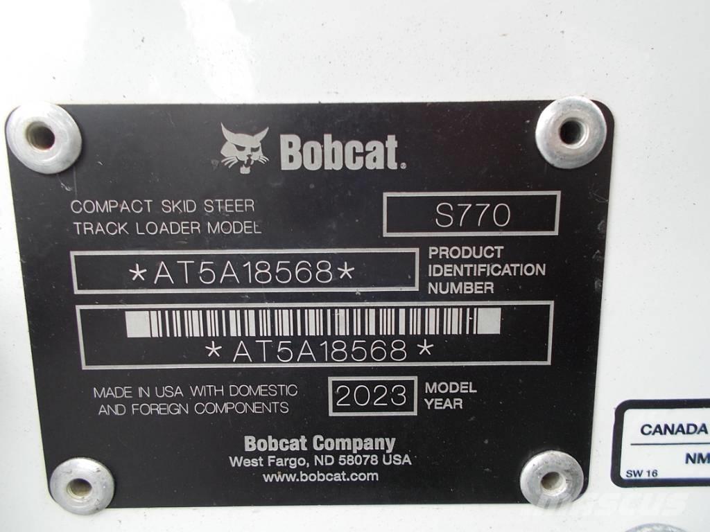 Bobcat S770 Smykem řízené nakladače