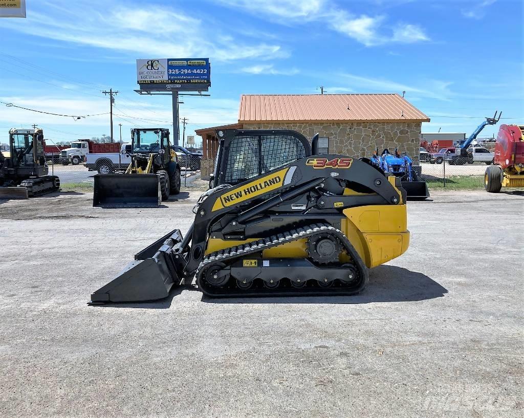 New Holland C345 Smykem řízené nakladače