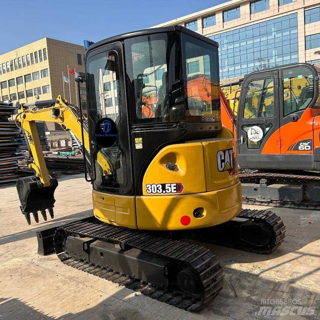CAT 303.5 E Mini rýpadla < 7t