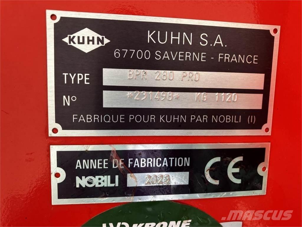 Kuhn BPR 280 Pro Mulčovače