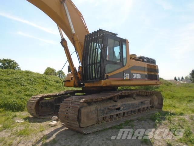 CAT 345 B L II Pásová rýpadla