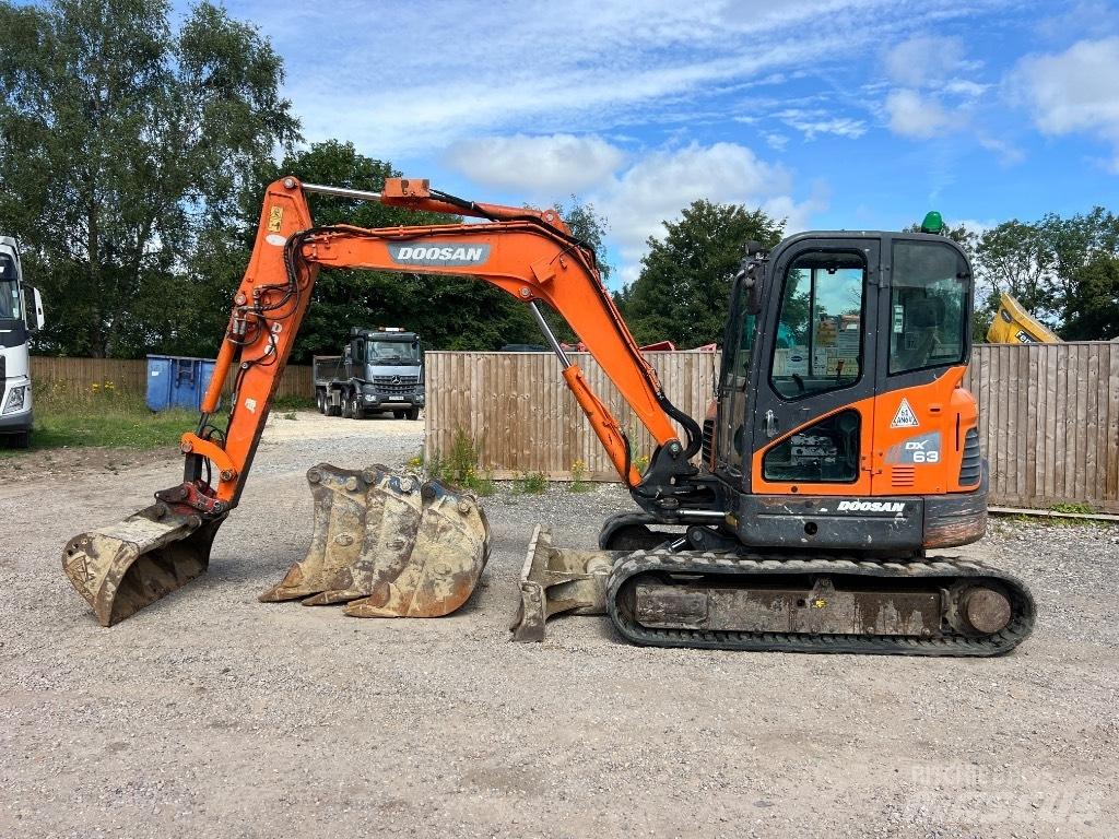 Doosan DX 63-3 Mini rýpadla < 7t