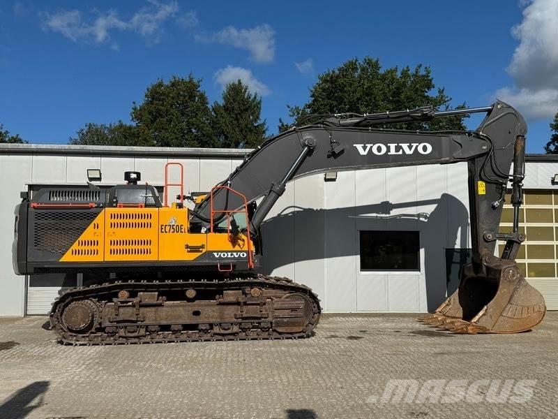 Volvo EC 750 EL Pásová rýpadla